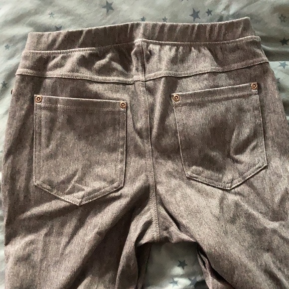 Dark grey denim jeggings - Picture 2 of 3